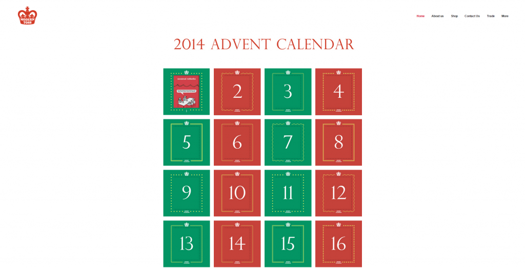 Online Advent Calendar