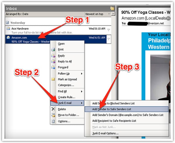 outlook-whitelist